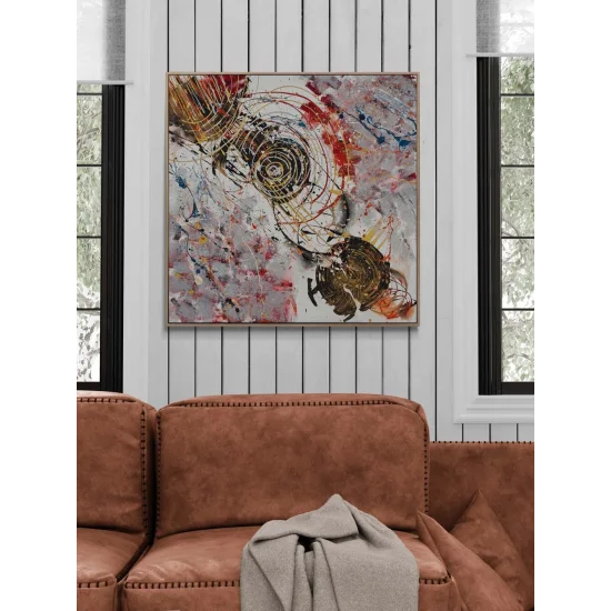 Sonsuz Devinim Yağlı Boya Tablosu