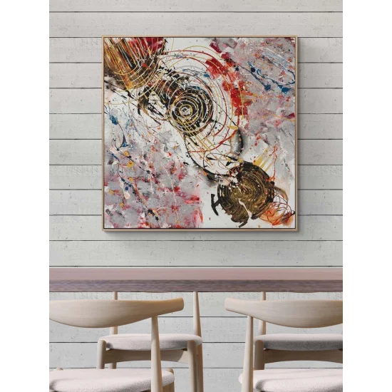 Sonsuz Devinim Yağlı Boya Tablosu