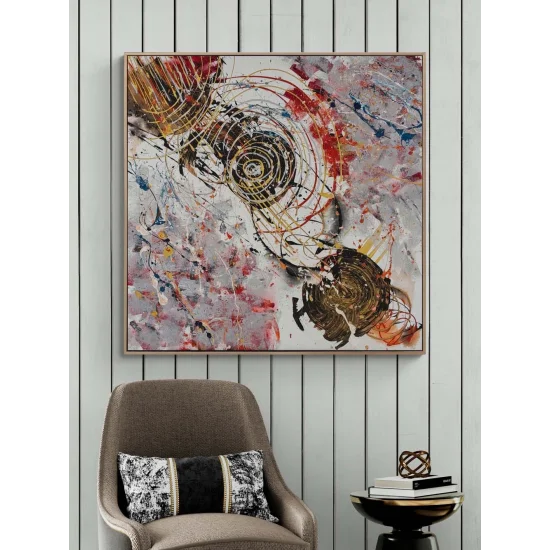 Sonsuz Devinim Yağlı Boya Tablosu