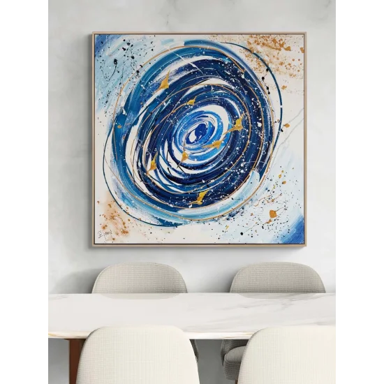 Kanatların Dansı Yağlı Boya Tablosu