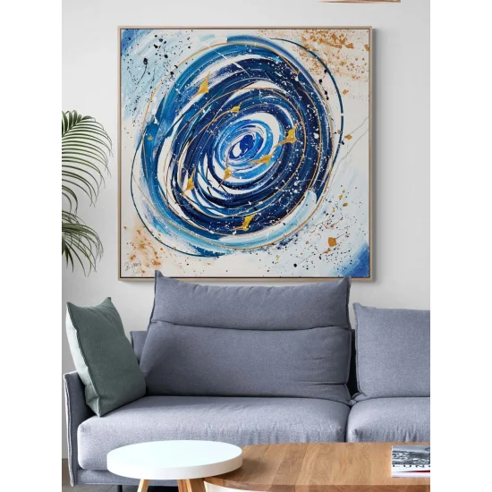 Kanatların Dansı Yağlı Boya Tablosu