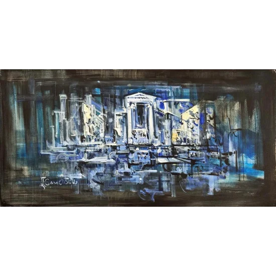 Light Among the Ruins Oil Painting