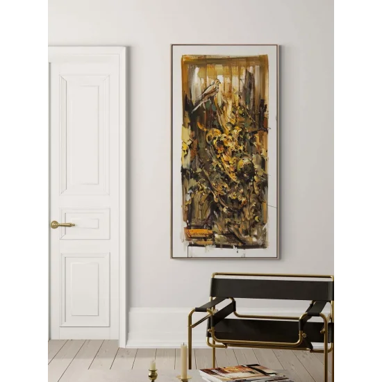 Geçmişin Hafızası Yağlı Boya Tablosu