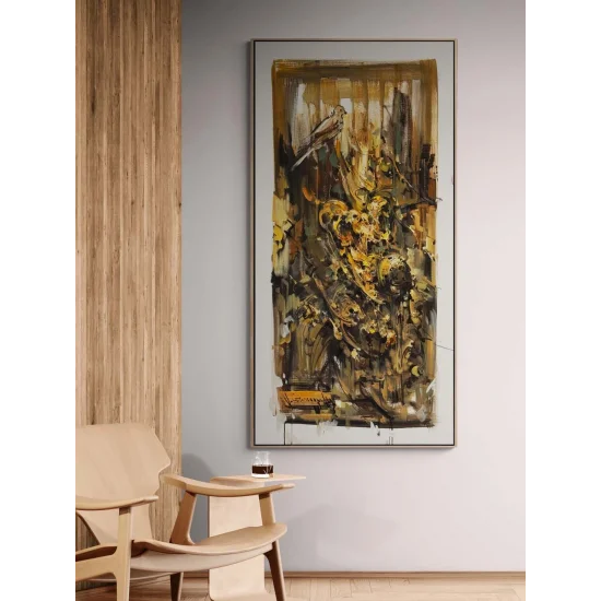 Geçmişin Hafızası Yağlı Boya Tablosu