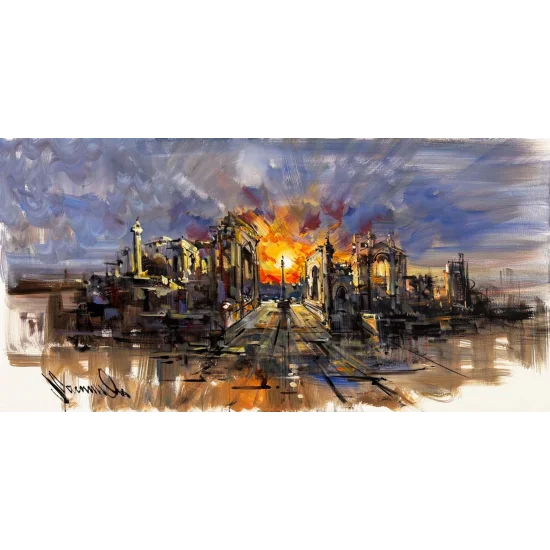 The Eternal City Oil Painting