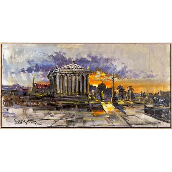 In the Shadow of Rome Oil Painting