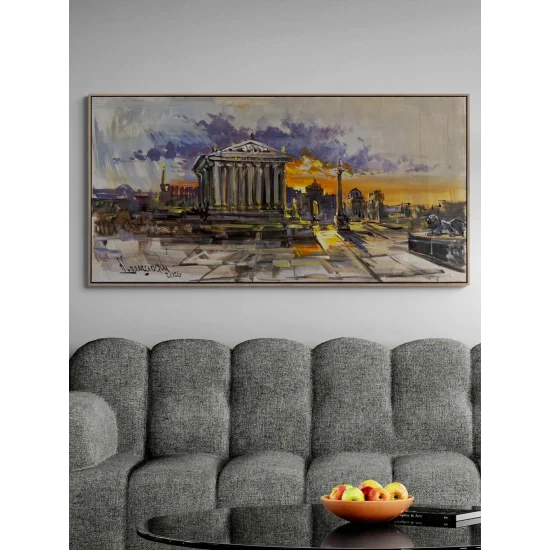 In the Shadow of Rome Oil Painting