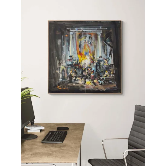 Küller ve Işık Yağlı Boya Tablosu