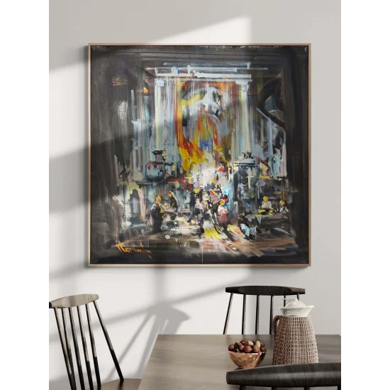 Küller ve Işık Yağlı Boya Tablosu