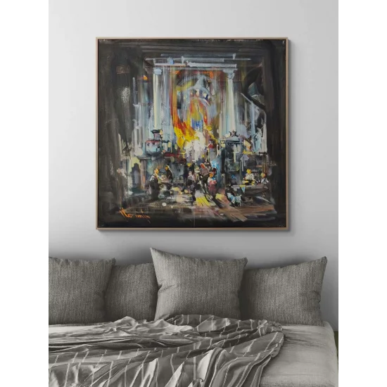 Küller ve Işık Yağlı Boya Tablosu