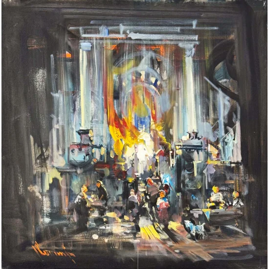 Küller ve Işık Yağlı Boya Tablosu