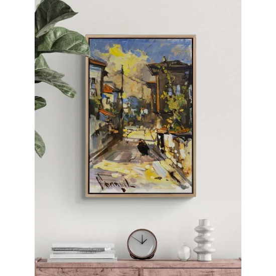 Günlük Hayat Yağlı Boya Tablosu