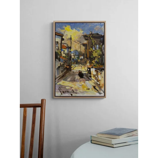 Günlük Hayat Yağlı Boya Tablosu