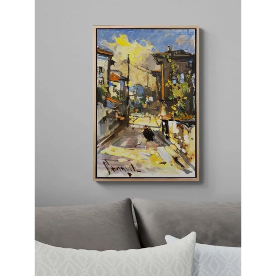 Günlük Hayat Yağlı Boya Tablosu