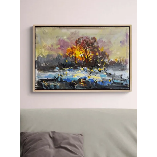 Sabah Bereketi Yağlı Boya Tablosu