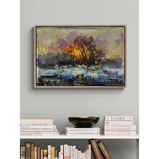 Sabah Bereketi Yağlı Boya Tablosu