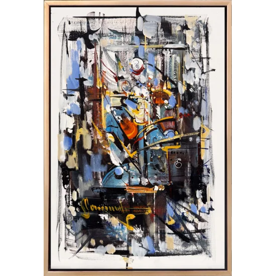 Kayıp Katmanlar Yağlı Boya Tablosu