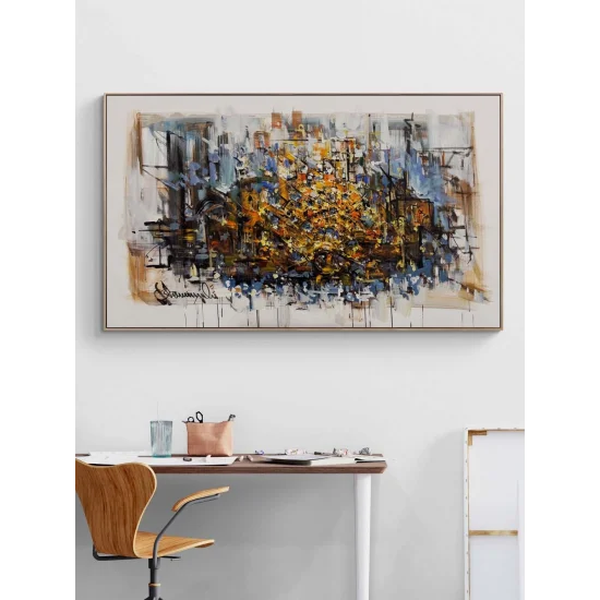 İçimdeki Işık Yağlı Boya Tablosu