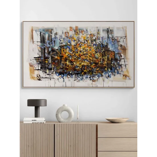 İçimdeki Işık Yağlı Boya Tablosu