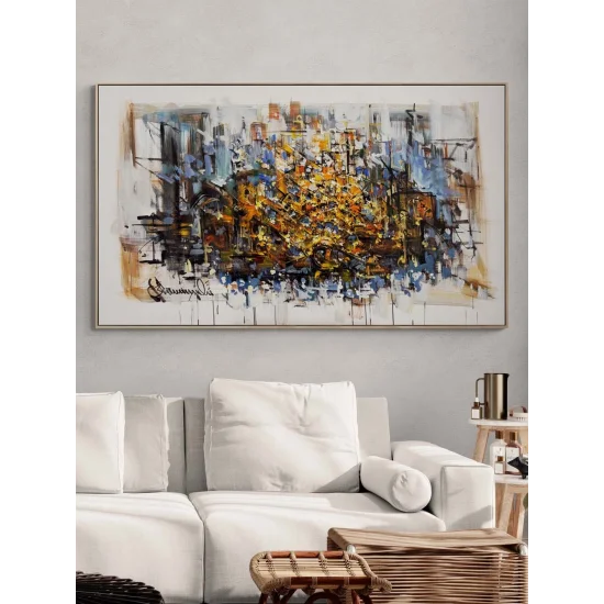 İçimdeki Işık Yağlı Boya Tablosu