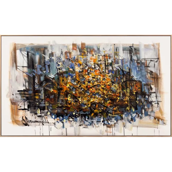 İçimdeki Işık Yağlı Boya Tablosu