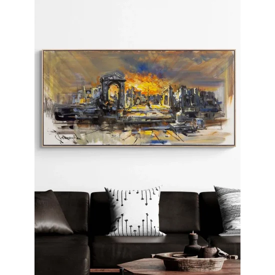 Medeniyetin Sonu Yağlı Boya Tablosu