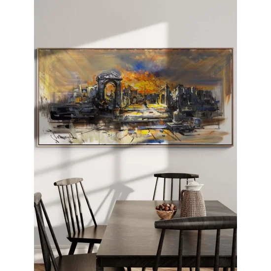 Medeniyetin Sonu Yağlı Boya Tablosu