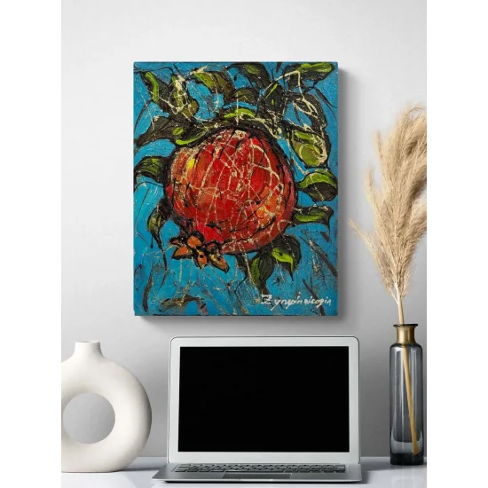 Nar Enerjisi Yağlı Boya Tablosu