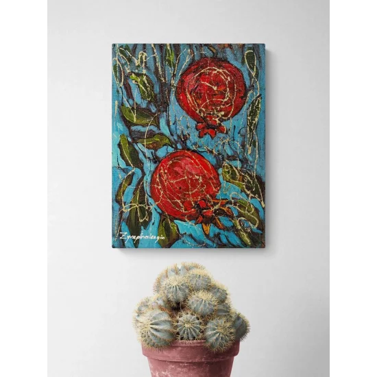 Bereketin Simgesi Yağlı Boya Tablosu