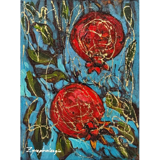 Bereketin Simgesi Yağlı Boya Tablosu