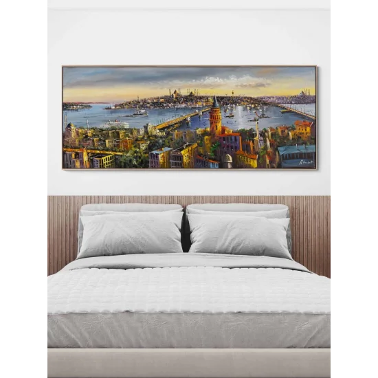 Sessiz Boğaz İzleri Yağlı Boya Tablosu