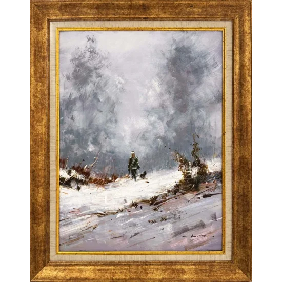 Karda Zaman Yağlı Boya Tablosu