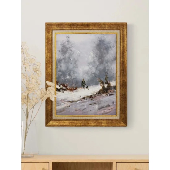 Karda Zaman Yağlı Boya Tablosu