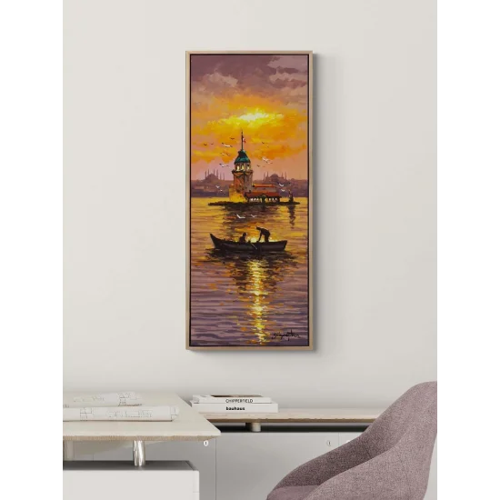 Reflections in Üsküdar Oil Painting