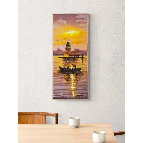 Reflections in Üsküdar Oil Painting