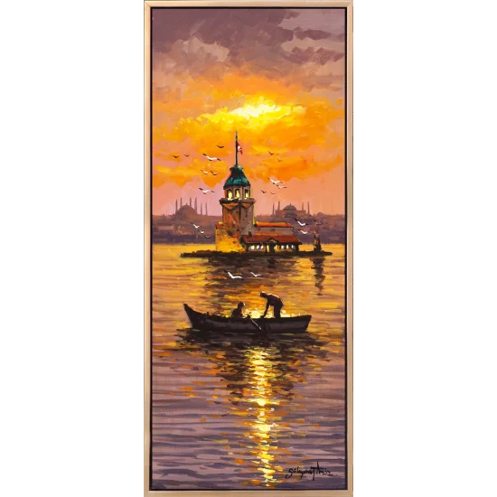 Reflections in Üsküdar Oil Painting