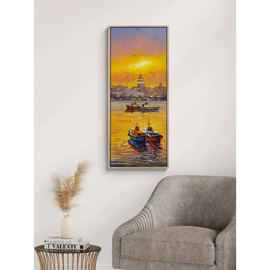 Golden Traces of Evening Oil Painting