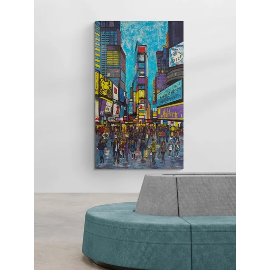 Times Square Oil Painting