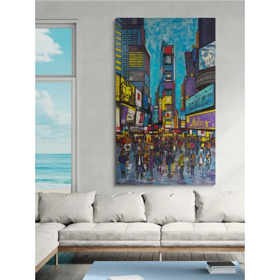 Times Square Oil Painting