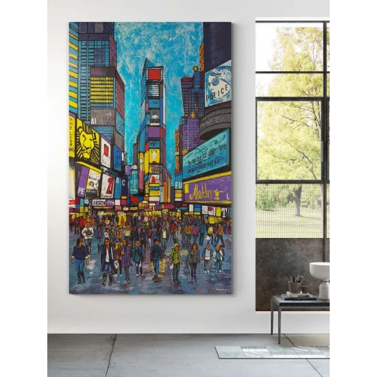 Times Square Oil Painting