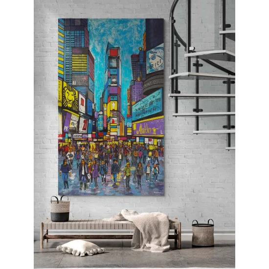Times Square Oil Painting