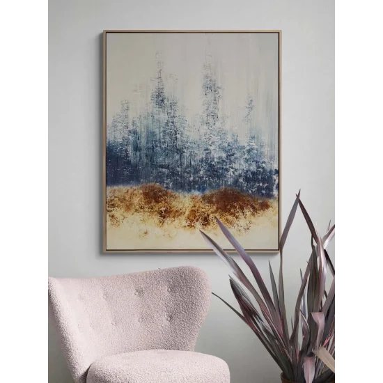 Boşlukta Titreşen Yağlı Boya Tablosu