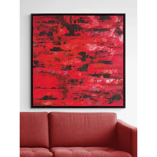 Kırmızının Ötesi Yağlı Boya Tablosu