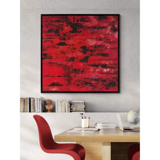 Kırmızının Ötesi Yağlı Boya Tablosu