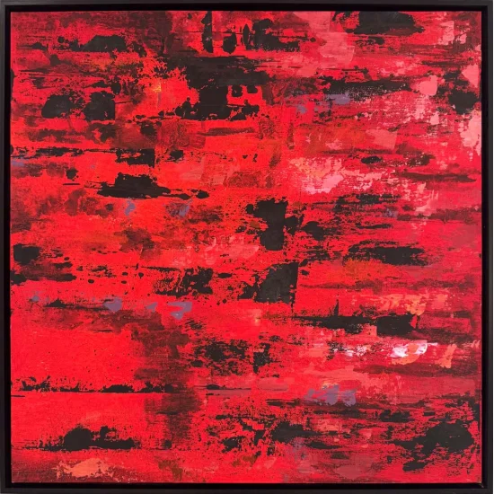 Kırmızının Ötesi Yağlı Boya Tablosu