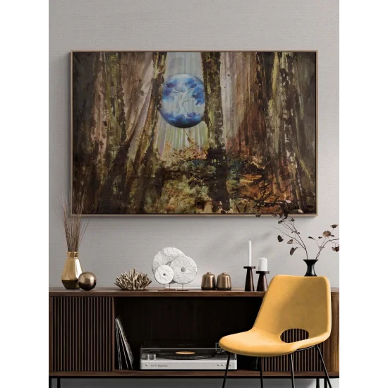 Ormanın Kalbi Yağlı Boya Tablosu