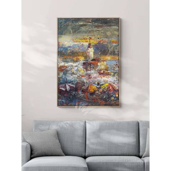 Horizon of Üsküdar Oil Painting