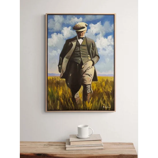 Mustafa Kemal Zamanı Yağlı Boya Tablosu