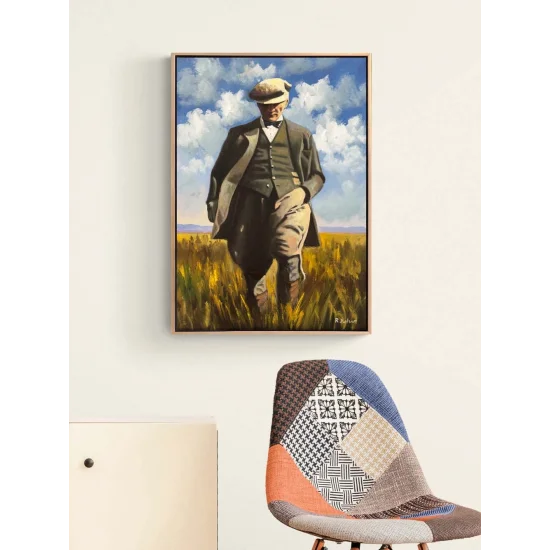 Mustafa Kemal Zamanı Yağlı Boya Tablosu