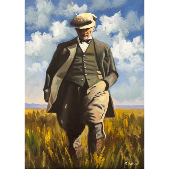 Mustafa Kemal Zamanı Yağlı Boya Tablosu